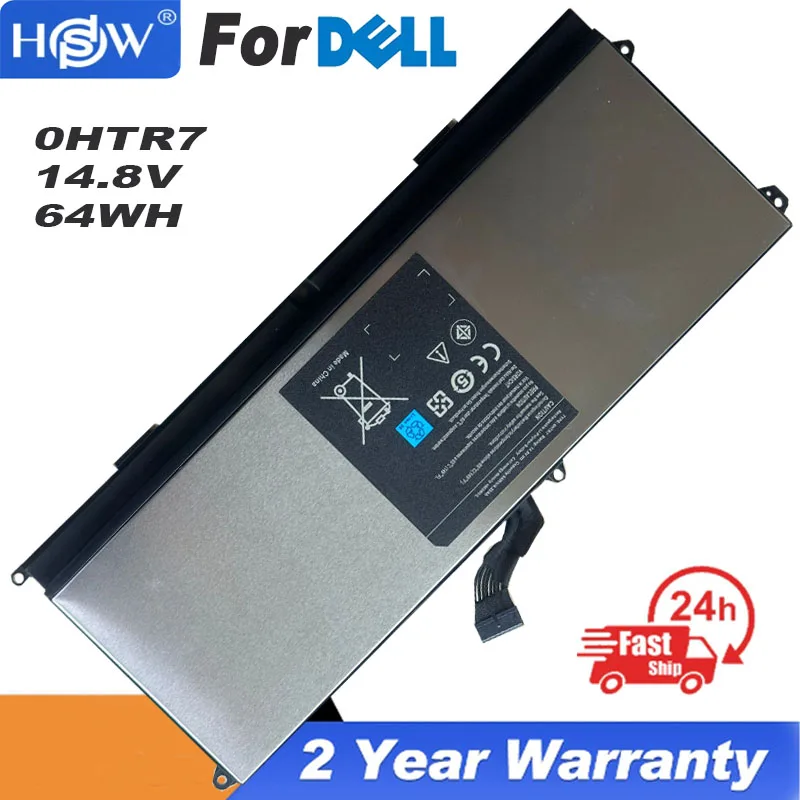 

New OHTR7 0HTR7 NMV5C 0NMV5C Laptop Battery For Dell XPS 15z L511Z SHUOZB Notebook Batteries 14.8V 4200mAh