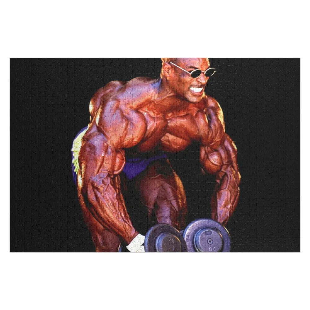 

Деревянный пазл-головоломка для взрослых с фотографией: Ронни Коулмен, Scale Motors Customs, произведение искусства