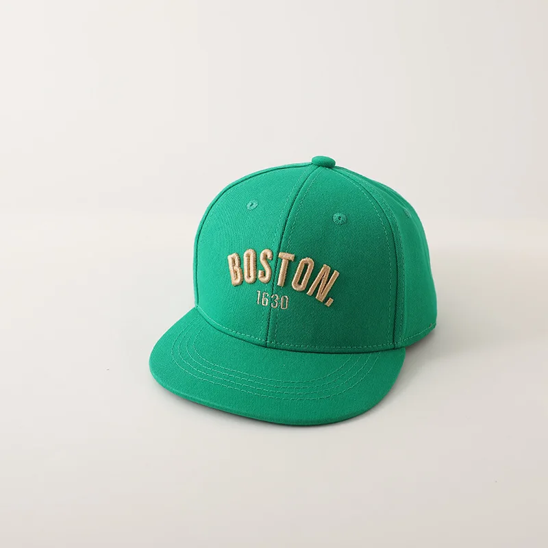 Fashion Deluxe Letter Children Embroidery Baseball Cap Girls Boy Hats Kid Summer Outdoors Sunscreen Child Gifts Snapback