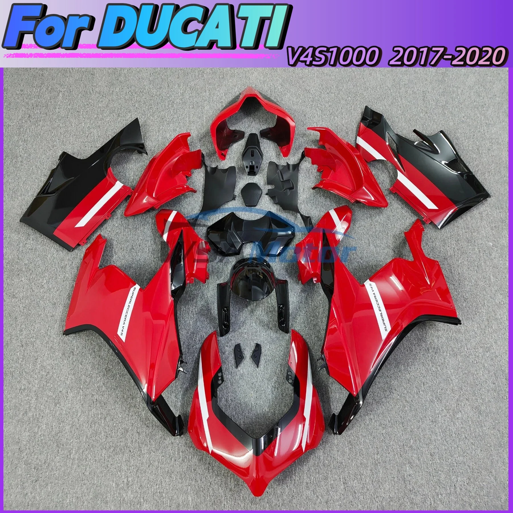 

New ABS Fairings Kit Fit For DUCATI Panigale V4 V4S 2017-2019 V4 2017 2018 2019 Bodywork Fairings Kits