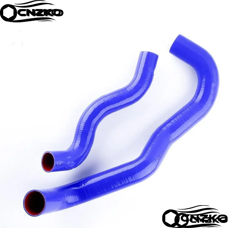 For 2003-2004 Ford F-250 F-350 Super Duty 6.0L Upper & Lower Powerstroke Diesel Silicone Radiator Coolant Pipe Tube Hose Kit