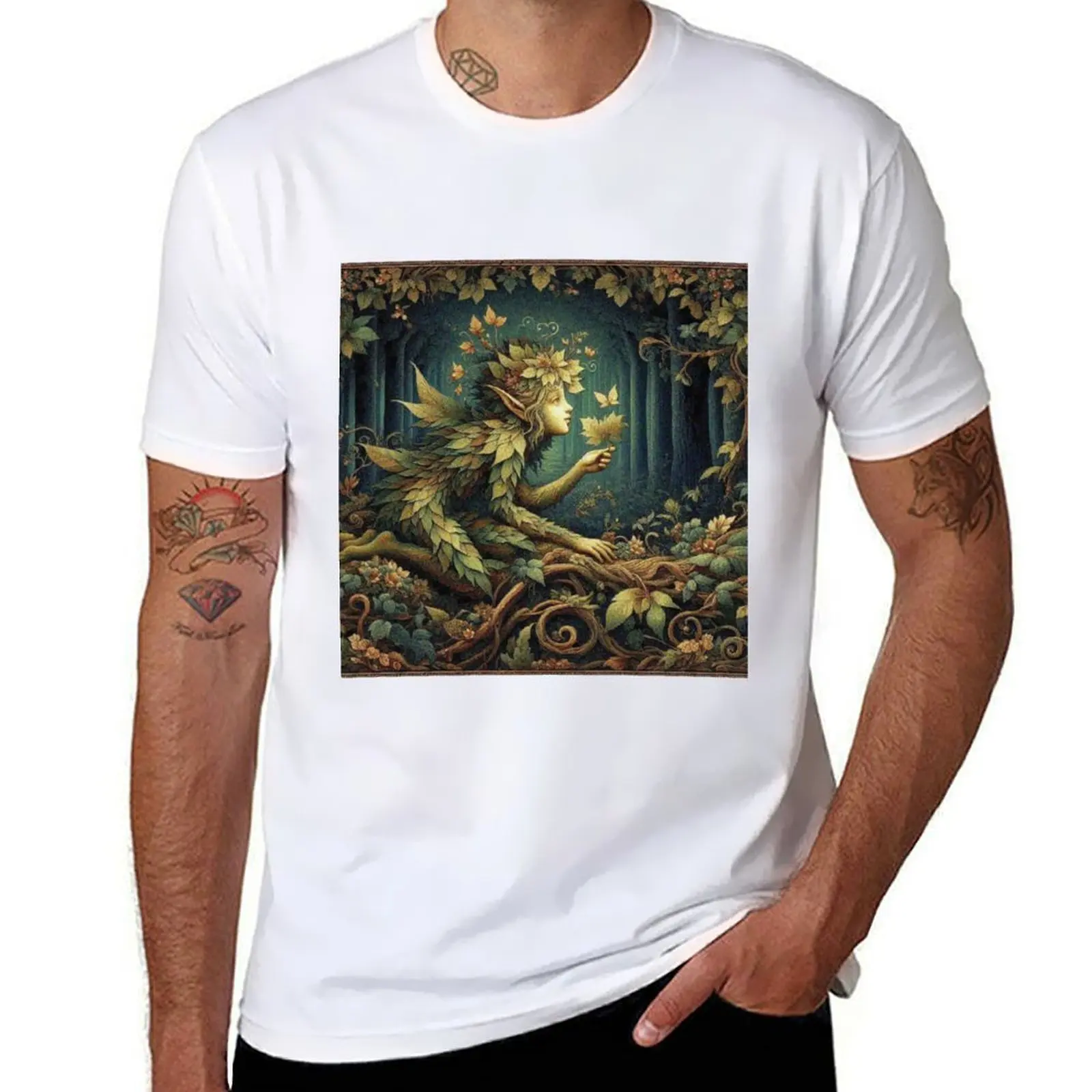 

Fantasy Forest Pixie T-Shirt t shirt for man printed t shirts for man T-Shirt