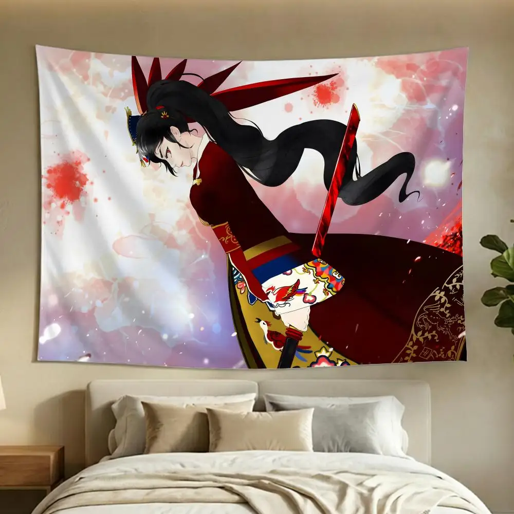 anime fantasy T-Tower of God Tapestry Soft Tapestry Wall Hanging Decor for Living Home Room Bedroom