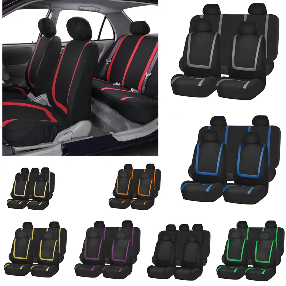 

Fabric Car Seat Covers For GMC Sierra 1500 Sierra 2500 Sierra 3500 Yukon Terrain Auto Seat Cushion Protection Cover Accessories