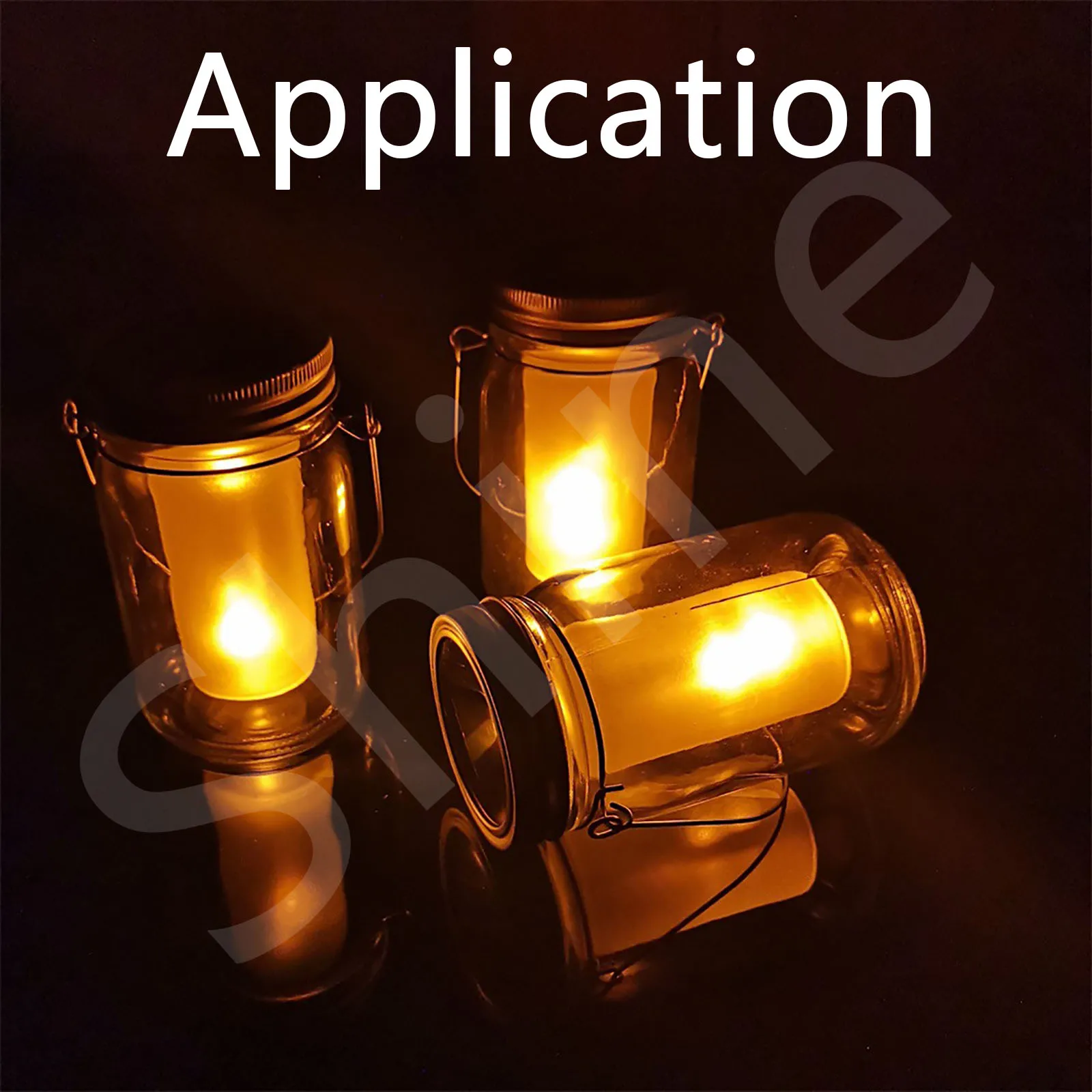 Imagem -06 - Led Cob Flash Light Candles Edison Flame Filamento 2200k Vermelho Verde Azul Rosa Aniversário Casa Acessórios Decorativos Faça Você Mesmo Dc3v