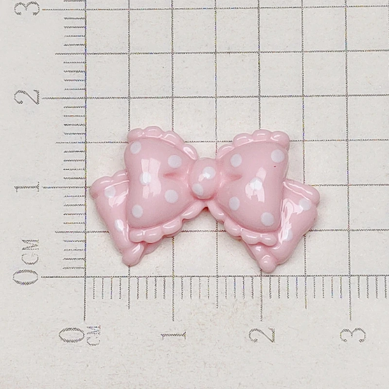 10Pcs Cartoon Resin Cute Cartoon Rabbit, Crystal Ball, Bow, Peach Heart, Cake Scrapbook Craft Diy Miniature Ornament Accessories