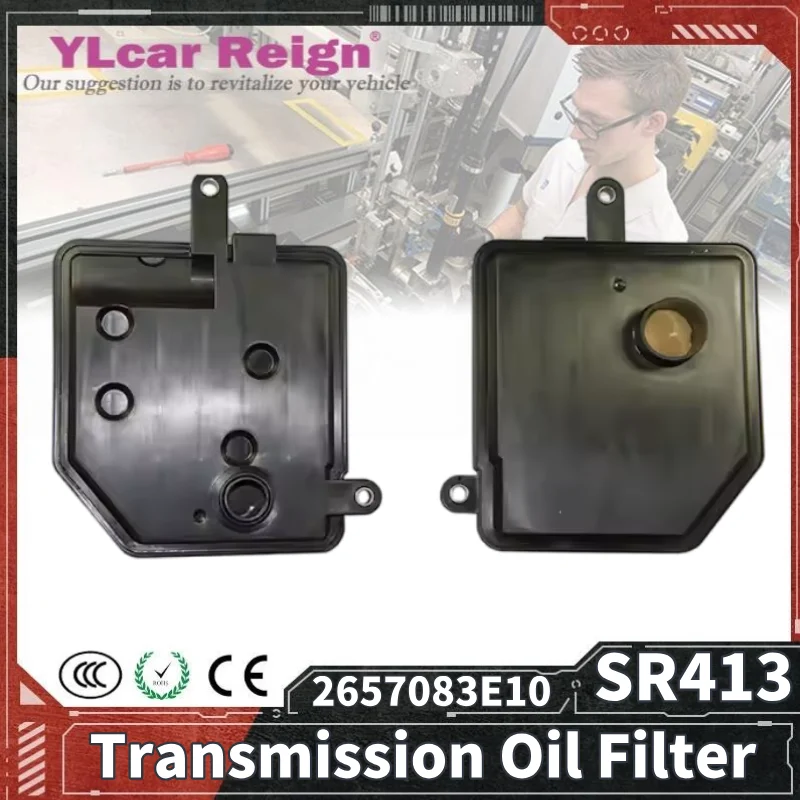 

SR413 Automatic Transmission Oil Filter For Suzuki W/ 1.5CM PIPET Car Accessories 26570-83E10 2657083E10 FIK44390 Auto Parts