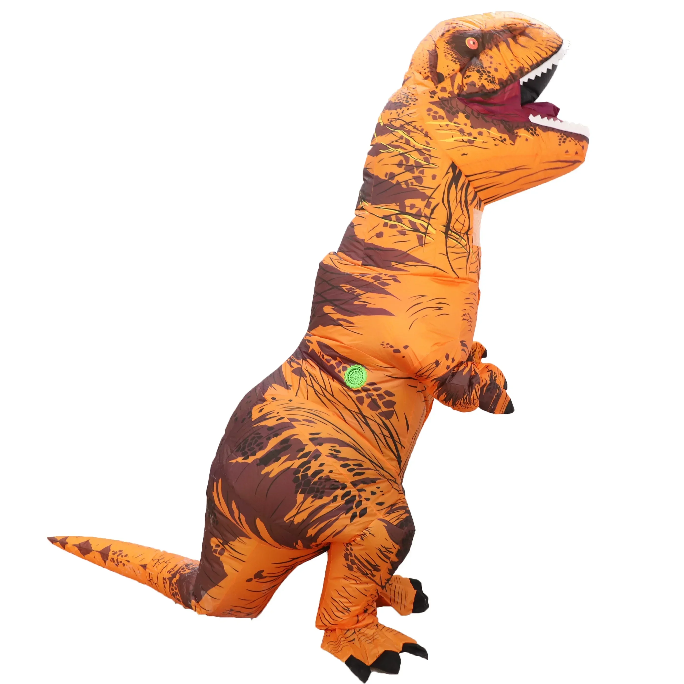 Costume gonflable t-rex pour adultes, mascotte de dinosaure debout pour Halloween et noël, vêtements de jeu de rôle amusants pour fête d'animaux