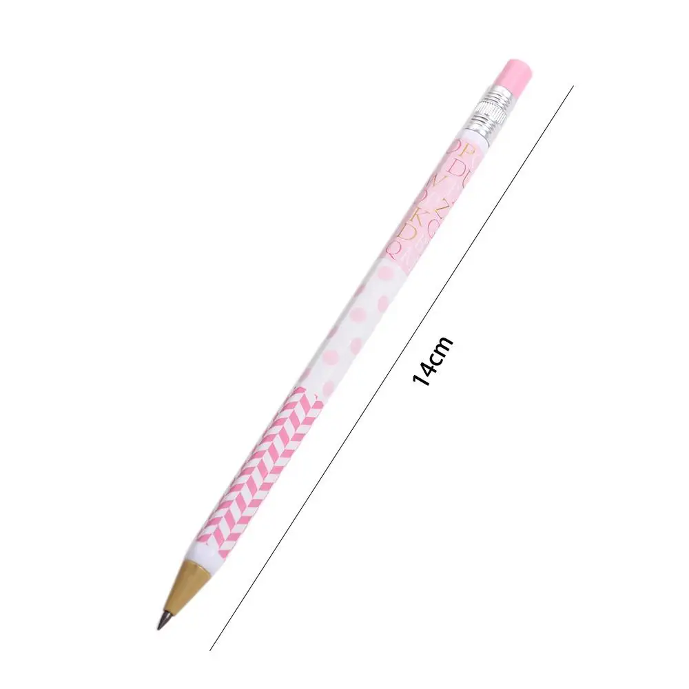 Writing Pastel Dots Press Pen Wave Striped Student Propelling Pencil Automatic Pencils Movable Pencil Mechanical Pencil