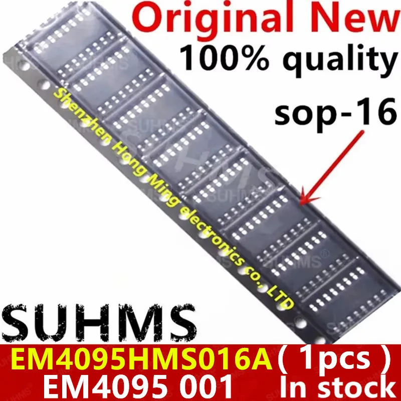 EM4095HMS016A EM4095-001 EM4095 001 sop-16, 1 개, 100% 신제품