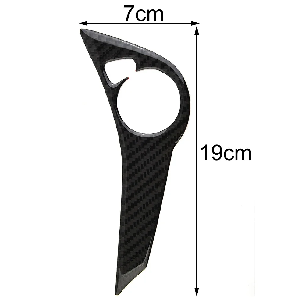 

Совершенно новая крышка панели автомобиля с прямым креплением для Honda-Accord, кнопка отделки рулевого колеса, 1 пара, черная защита автомобиля