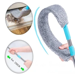 Long Handle Mop Bedside Dust Brush Detachable Cleaning Duster Gap Cleaning Brush Sofa Furniture Gap Dust Cleaner Household Items