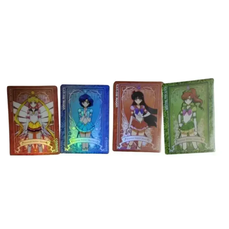 10Pcs/set Sailor Moon Kaiou Michiru Tsukino Usagi Self Made Japanese Version Anime Game Character Classic Series Collection Card