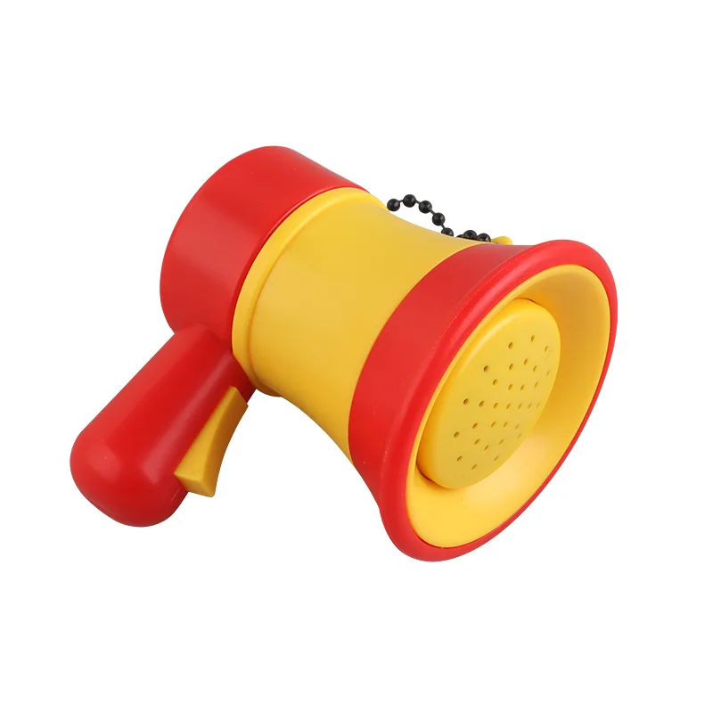 Mini Funny Megaphone Recording Keychain Pendant Kids Handheld Voice Changer Children Speaker Amplifier Recorder Key Ring Toys