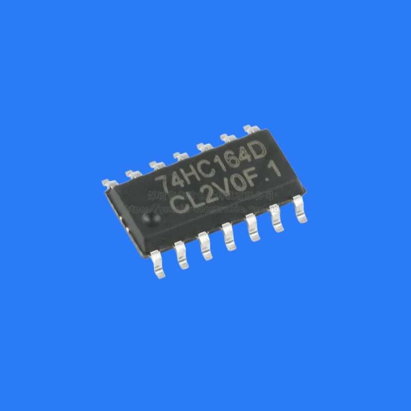 100pcs/original genuine 74HC164D SOP-14 8-bit serial in and out shift register logic chip