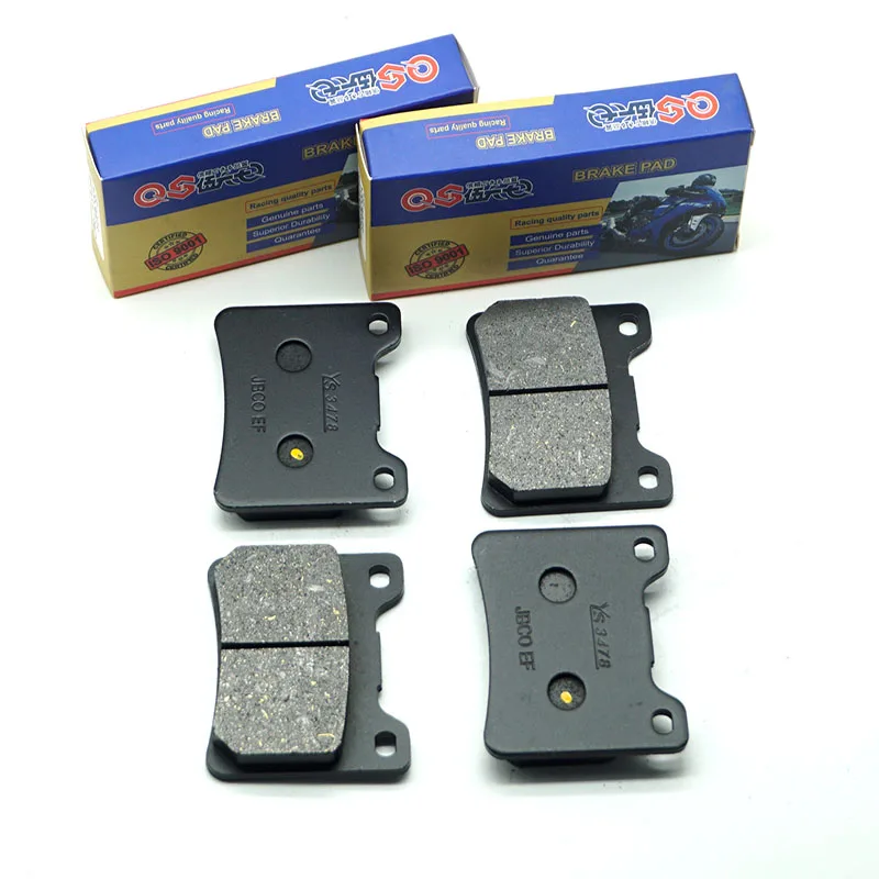 Motorcycle Front Rear Brake Pads for YAMAHA FJ600 1984 1985 FZR600 Fairing 1989-1990 XJ600 1984-1990 FZX700 Fazer 1986-1987