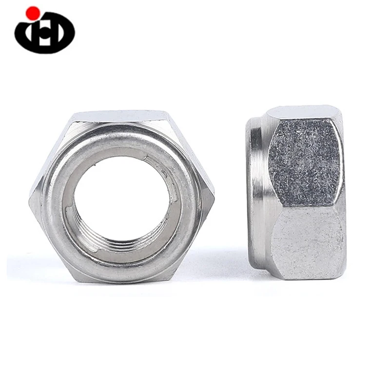 10/5/2/1 Pcs 304 Stainless Steel DIN980 Metal Insert Hexagon lock Nuts  Self Lock Nut M3-M22