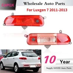 CAPQX Rear Bumper light Reflector lights Brake Light Fog Light For Luxgen 7  2011 2012 2013 Rear Fog Lamp foglights fog light