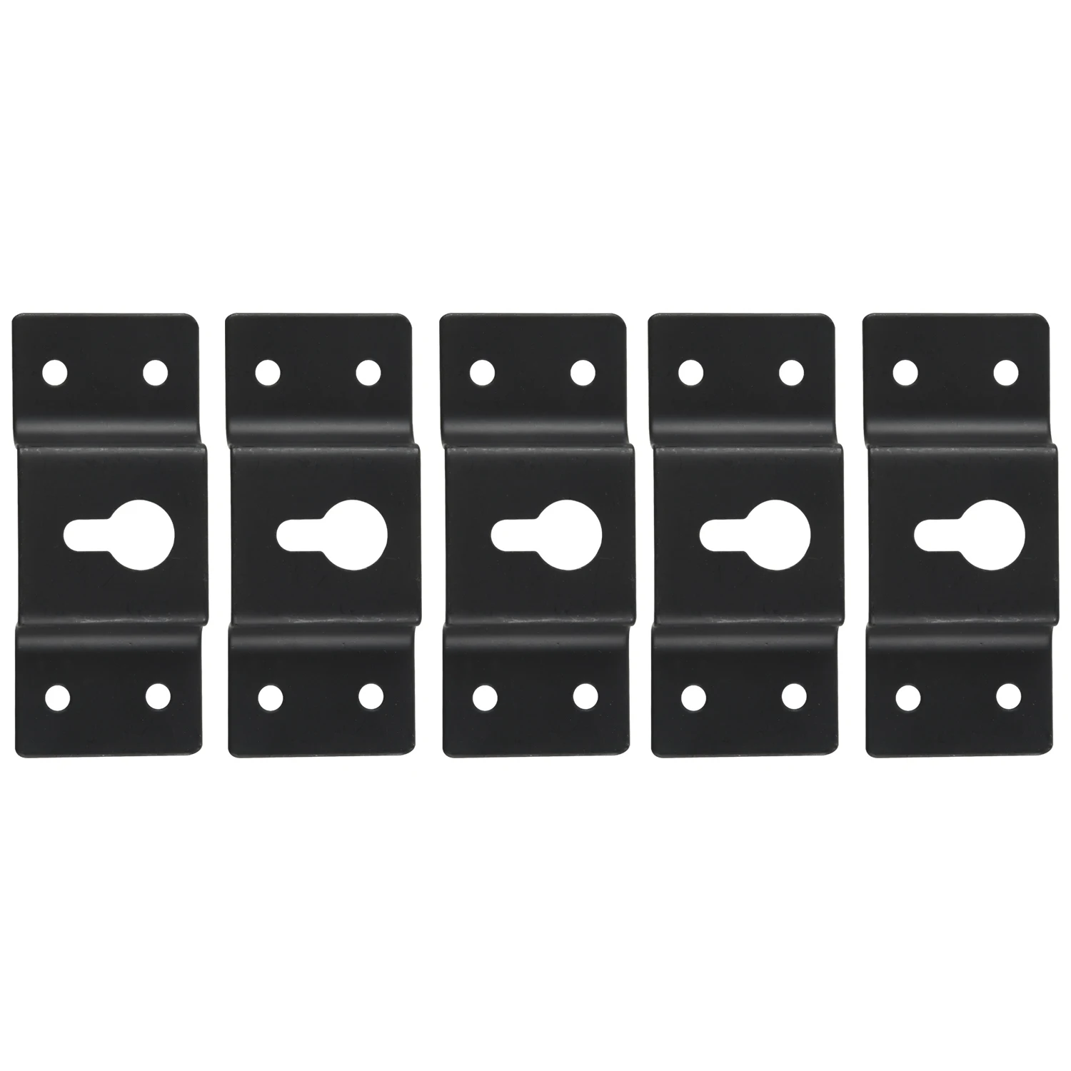 Kotak suara Audio DIY 5 buah, Speaker menempel di dinding, pelat gantungan kait besi