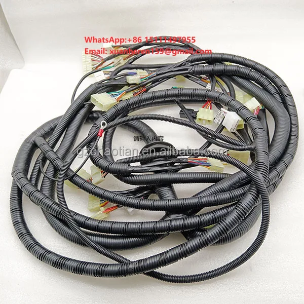 Excavator Engine Parts Wiring Harness 530-00208A 530-00207A Cabin Harness for DX55