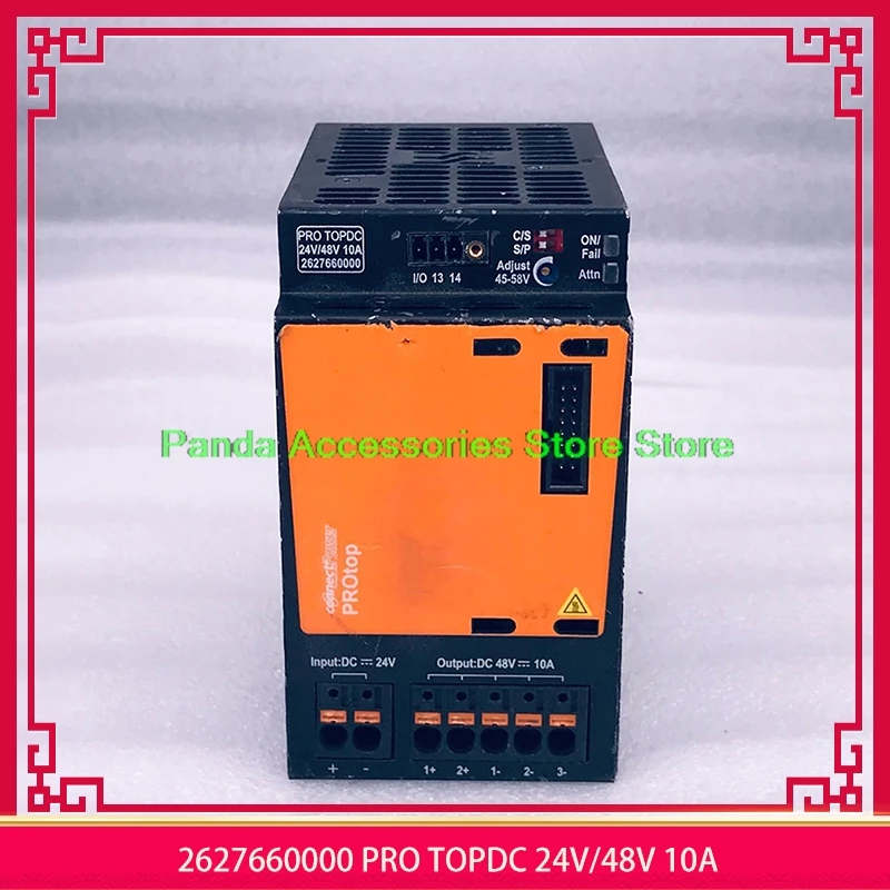 

2627660000 PRO TOPDC 24V/48V 10A Original For Weidmüller Switching Power Supply High Quality Fully Tested Fast Ship