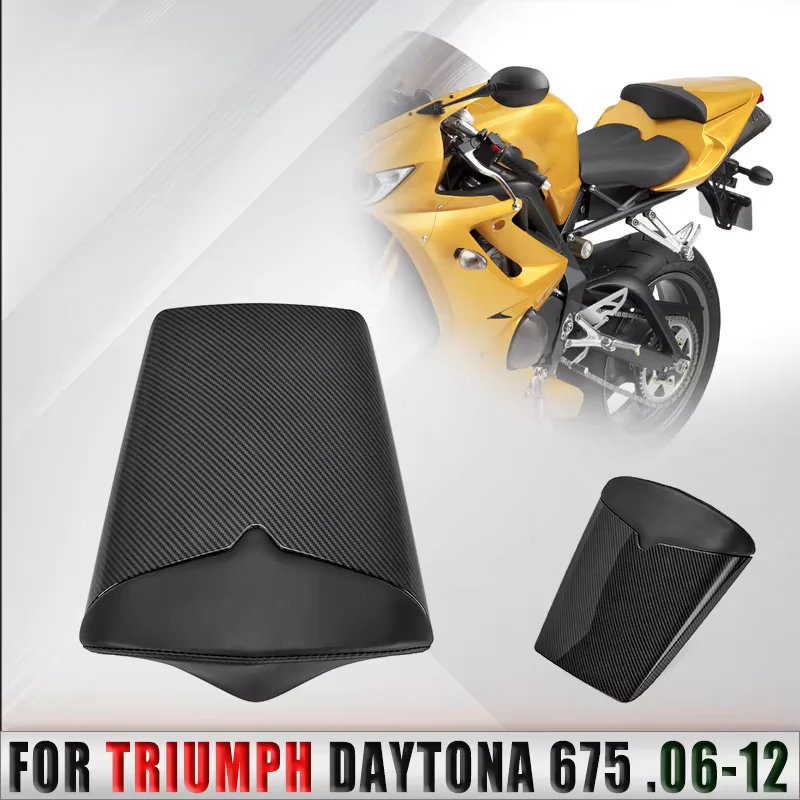 Daytona 675R 09-12 Exclusive Rear Seat Cowl Hard Tail Hump Perfect OEM Fitment Sport Bike Solo Cover Enhanced Aerodynamic Design