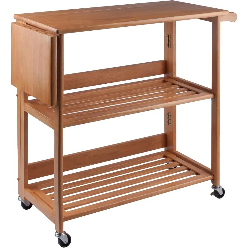 

Winsome Radley Kitchen Cart, Light Oak US(Origin)