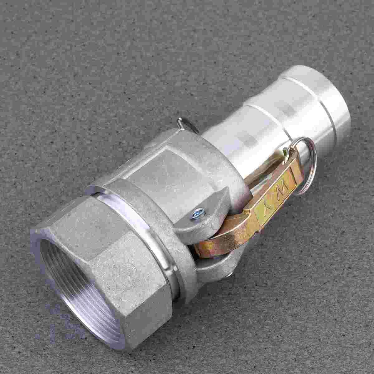 

Air Hose Connector Fast Fitting Fuel Nozzle Line Oil Tube Aluminum Alloy