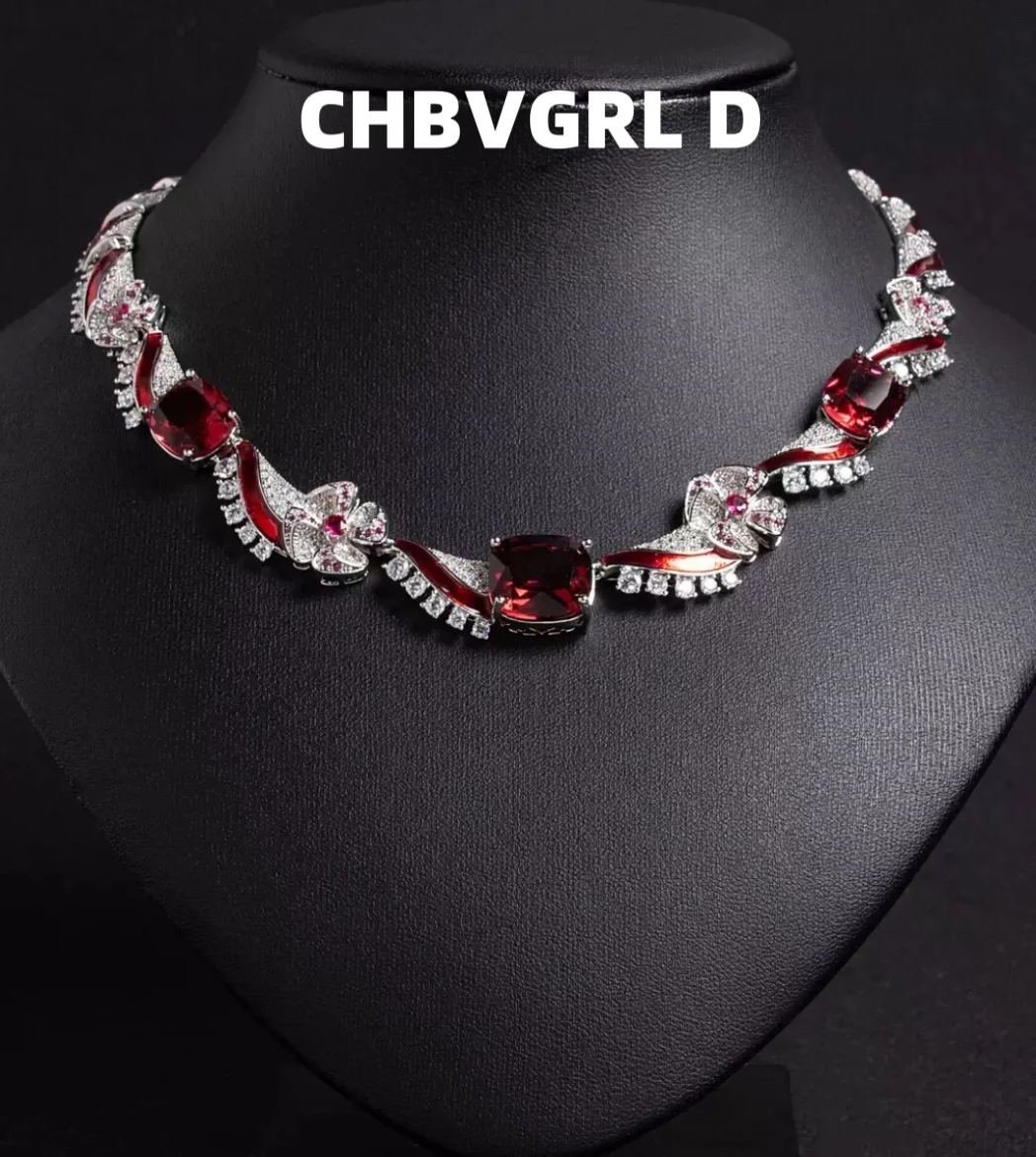 

[Forest] New Forest Ice Flower Earrings, Heavy Industry Jewelry Feeling, Luxurious, Versatile, Women's Flower Necklace, Party