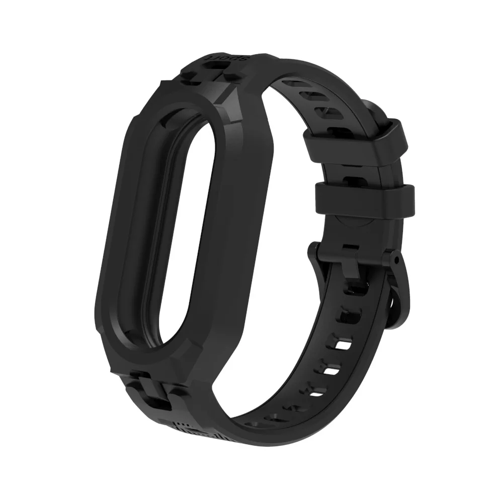 Für Mi Band 11 Armband Xiaomi MiBand 10 9 8 7 6 5 Handgelenksband Uhrenersatz Weiches TPU Silikon Miband 8 Armband 2-in-1 Bandhülle – Detail 9