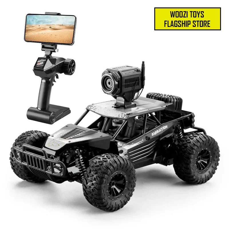 RC Cars High Speed with 720P High Definition Anti Shake Camera Drift SUV FPV Real Time Image Transmission 4WD Remote Control Car