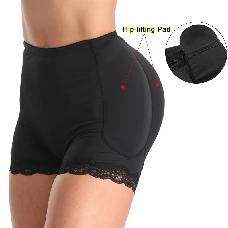

3DFake Butt Lifter Shapewear for Women Instant Hourglass Figure Padded Panties Seamless Booty Enhancer Briefs with Waist Trainer