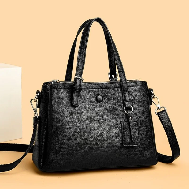 

Ladies Tote Bag Made Of Goatskin Leather Boasting Compact High-End Riga Trendy Lightweight Soft Daily Look​