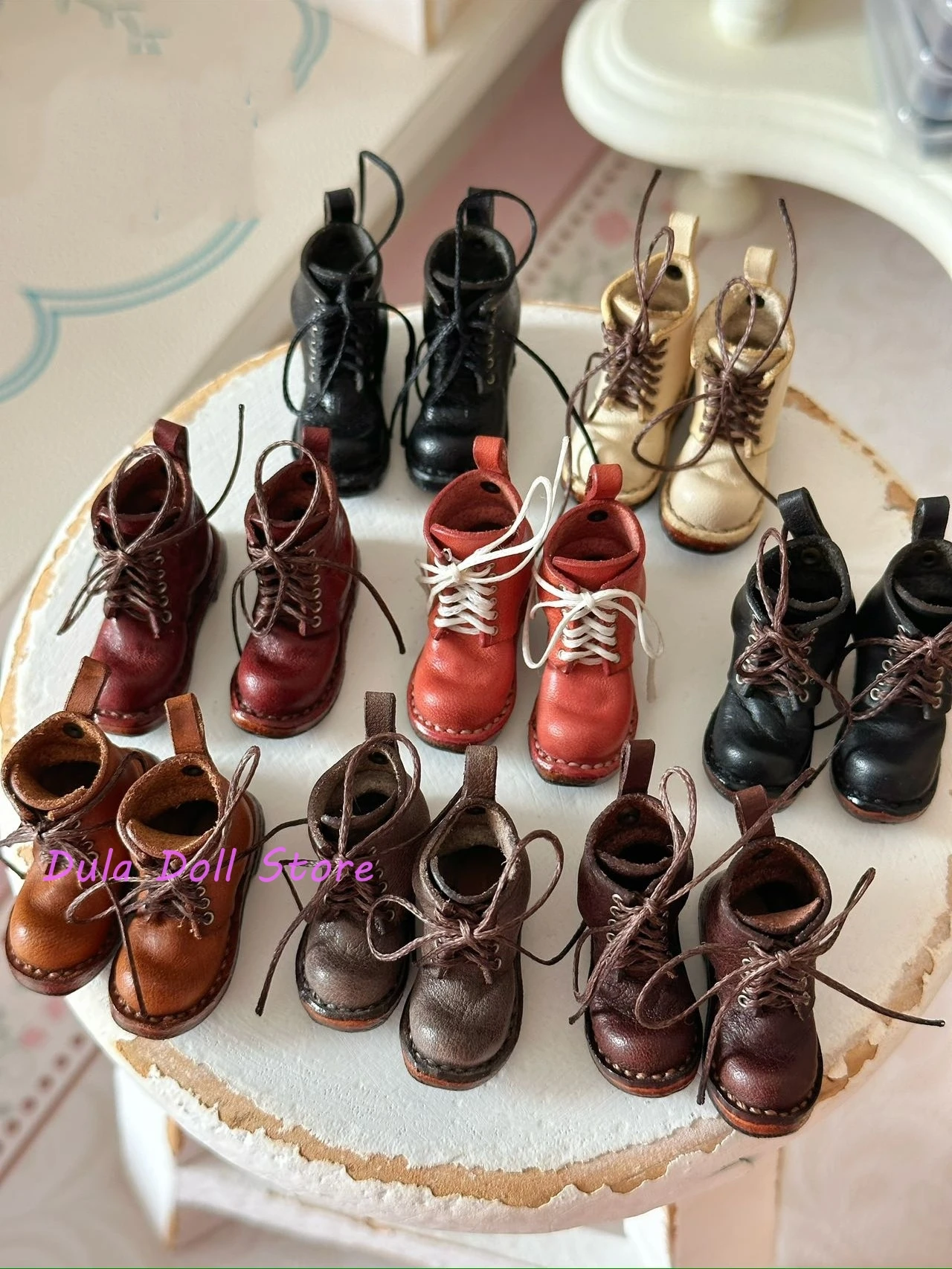 

（some In stock）Dula Doll handmade leather shoes for Blythe ob22 ob24 Azone small fish body dolls