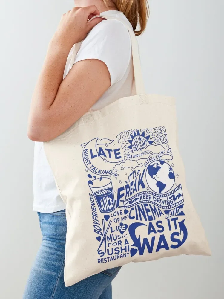 

Full the blue Tote Bag Women's beach bags bag luxury women Women's handbag tote bag custom