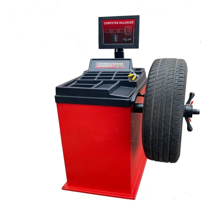 Car Tire Balancer CE approved auto wheel balancer for car service workshop