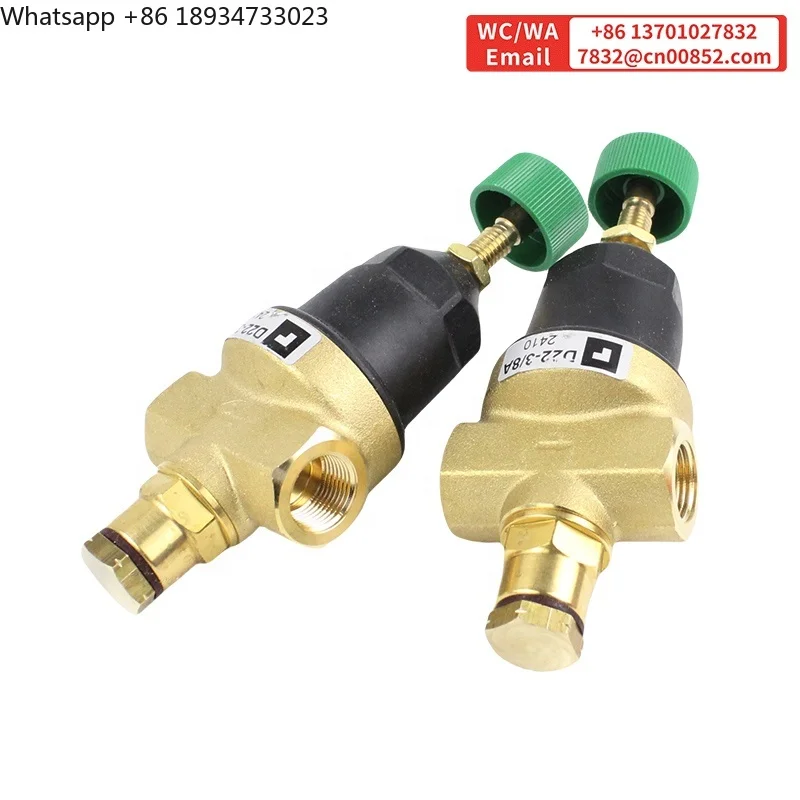Honeywell DN25 Piston Balanced Seat Pressure Reducing Valve Manual Power Diaphragm Standard Pattern for Compressed Air Water