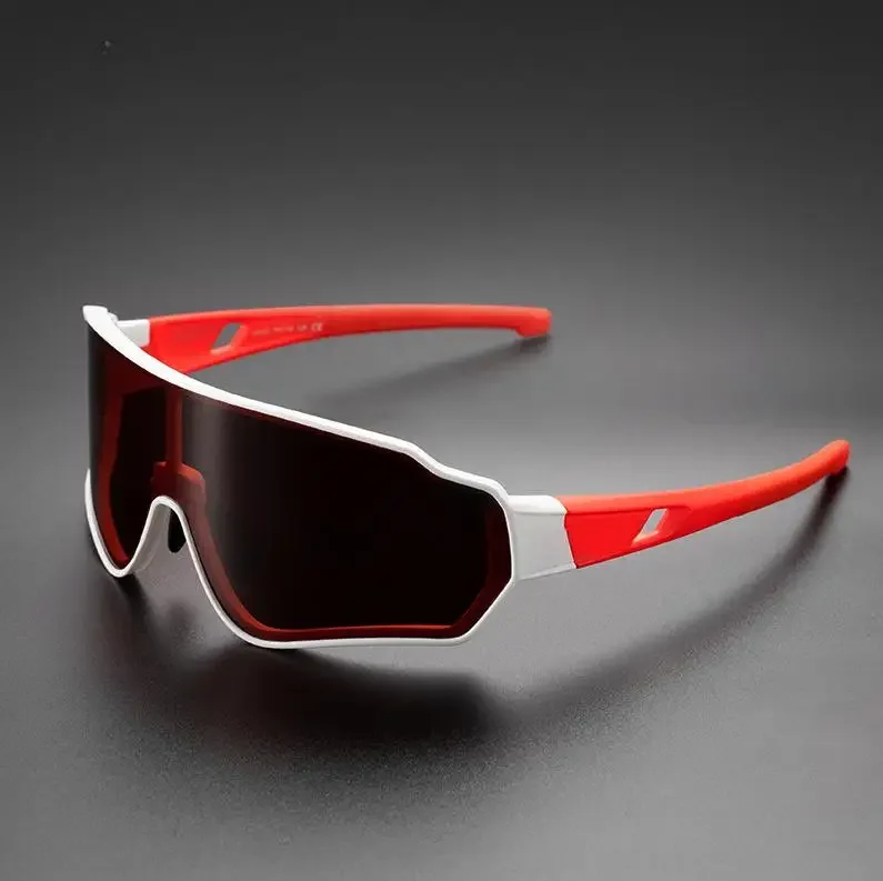 Color changing cycling glasses, polarized myopia, men's and women's outdoor sports windproof and sand resistant sunglasses