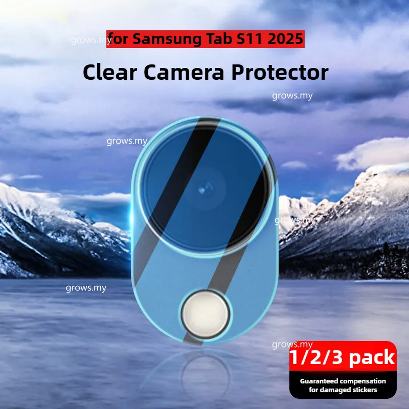 

1-3 шт. 3D прозрачная защитная пленка для камеры для Samsung Galaxy Tab S11 5G задняя линза чехол из закаленного стекла SM-X730 SM-X736 11 дюймов