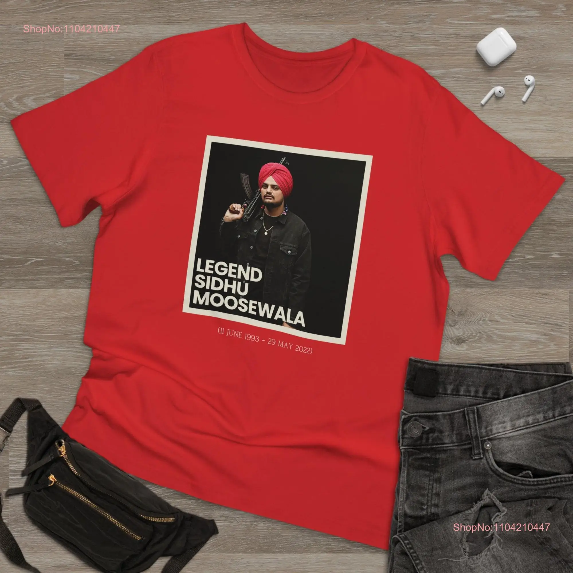 

Sidhu Moosewala Deluxe Уютная футболка с длинными или короткими рукавами