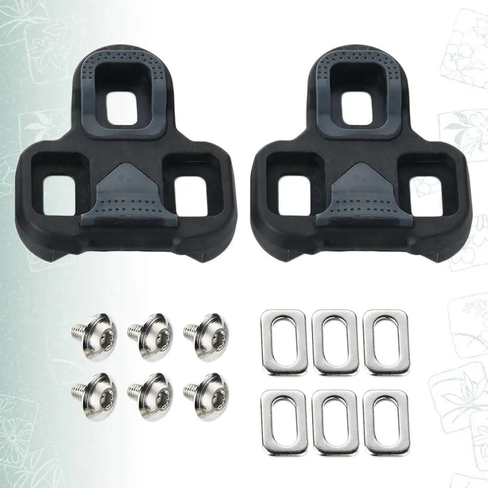 Bicycle Cleats Nylon Metal Durable Quick Release Self Locking For Road Bike Shoes Pedals Power Transfer Bike Treadle Cycle