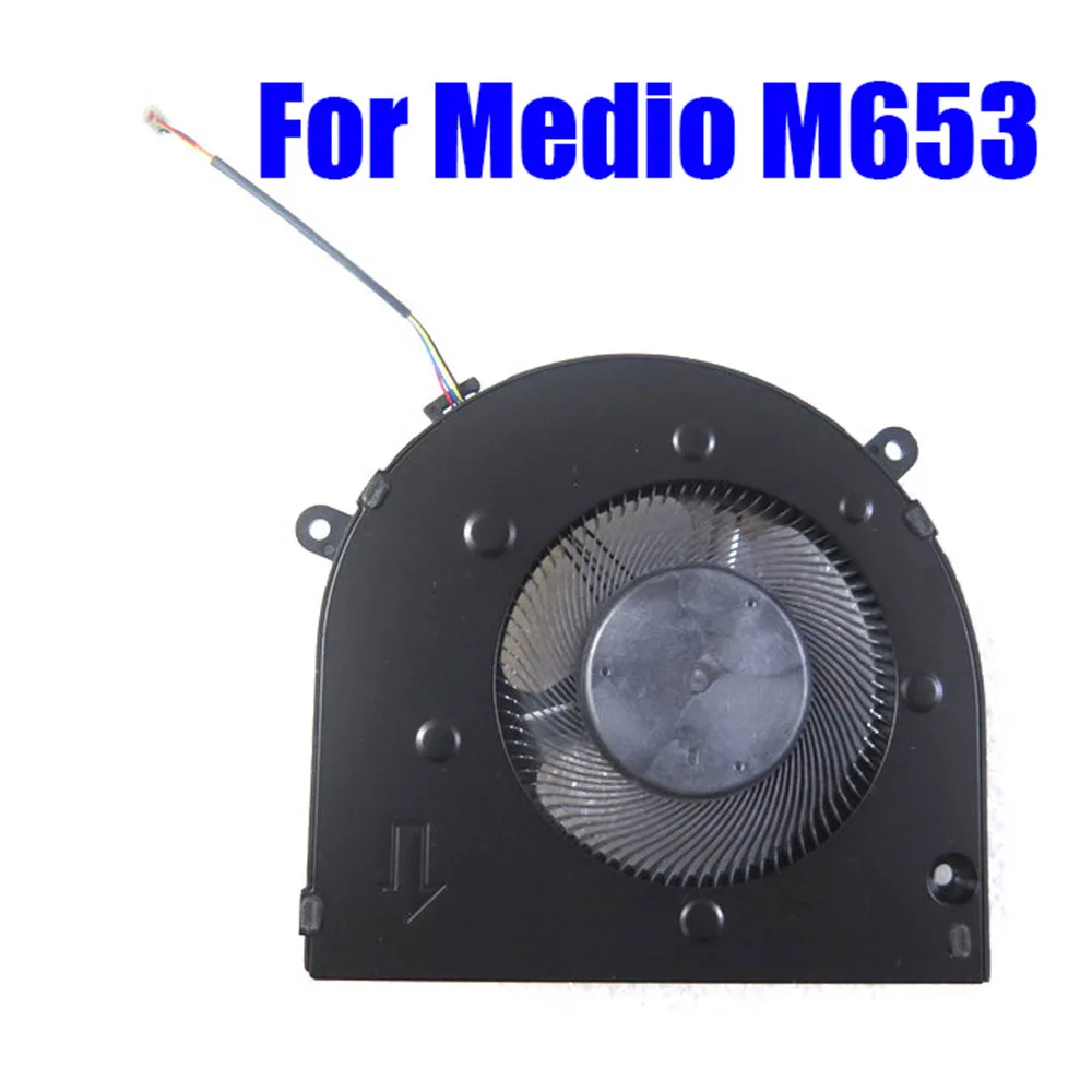 

Laptop Fan For MaiBenBen For Medio M653 DC12V 0.50A 4PIN New（Only Fan）