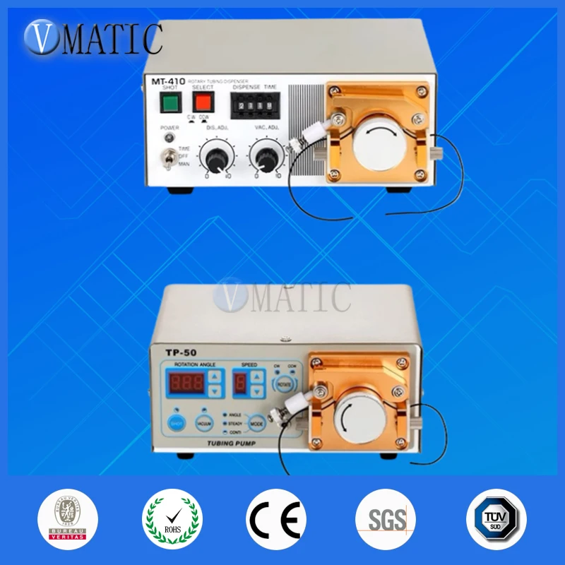 TP50 410 Digital Glue Dispenser Machine, Smart Adhesive Dispenser with Timer & Quantitative Control for Instant Glue