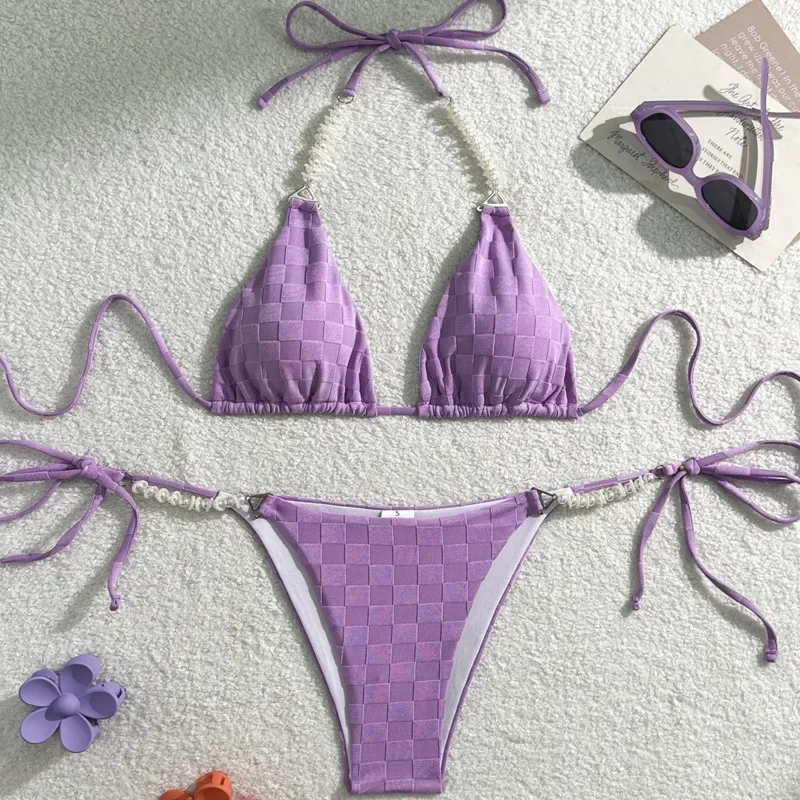 مثير البيكينيات ملابس السباحة النسائية ملابس السباحة الإناث لباس سباحة الفتيات البرازيلي مجموعة البكيني بحر بركة السباح