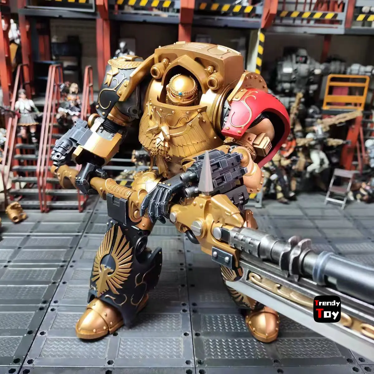 

【JOYTOY】Warhammer 40K Legio Custodes Contemptor-Achillus Dreadnought Galatus Dreadnought 2PCS 1/18 Action Figure Toy