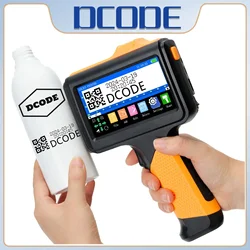 DCODE 1790PLUS 12.7mm Multi-languages Printer Text QR Barcode Batch Number Logo Date Label Printer Handheld Thermal Inkjet Coder