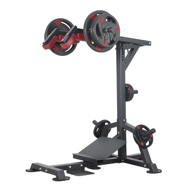 

Custom Commercial And Home Gym Trainer's Large Load-Bearing Hick Steel Squat Machine Two-Way Plate Loaded Muscle Equipment Leg P