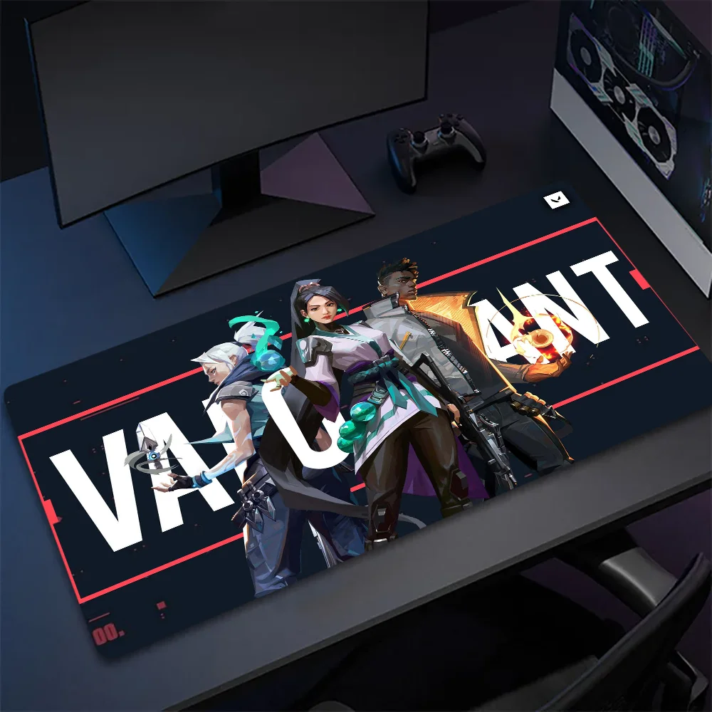 DIY VALORANT Cypher Large Gaming Mouse Pad Computer Mousepad PC Gamer Laptop Mouse Mat Office Mausepad XXL Keyboard Mat Desk Pad