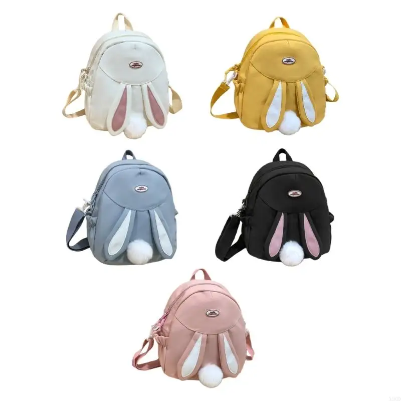 

X90D Rabbit Shoulder Bag School Backpack Lightweight Daypack School Bags for Student Girls