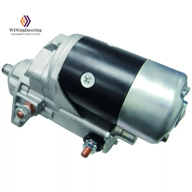 Excavator Starter Motor 128000-9500 1987559C1 86982709 For CASE Cummins 3.9 390 580 590 Backhoe Diesel 84-96